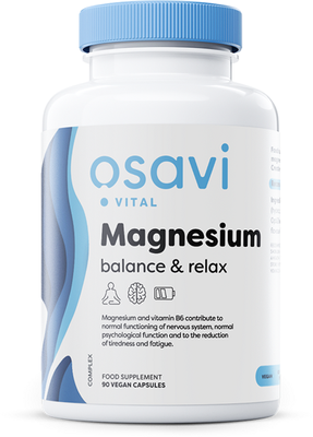 Osavi Magnesium Balance & Relax 90 vegan caps for Stress Relief and Relaxation