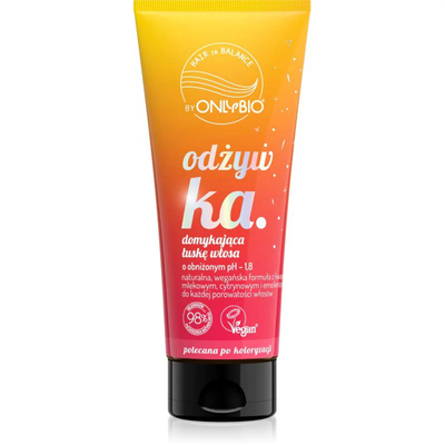 OnlyBio Hair in Balance Conditioner to Close Scales of Hair 200ml