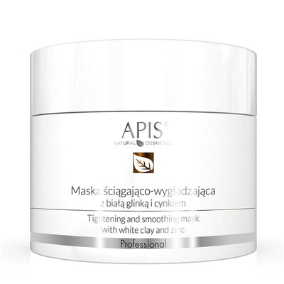 Apis Professional Tightening and Smoothing Mask with White Clay and Zinc for Oily Skin 200ml