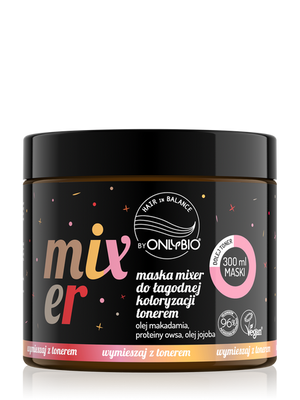 OnlyBio Hair in Balance Mixer Mask for Gentle Coloring with Toner 300ml