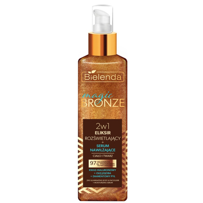 Bielenda Magic Bronze 2in1 Illuminating Elixir Face Body Serum 150ml