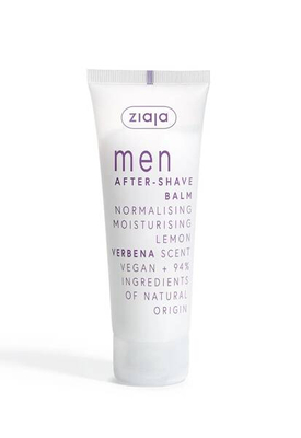Ziaja Men Normalizing and Moisturizing Aftershave Balm Lemon Verbena 80ml
