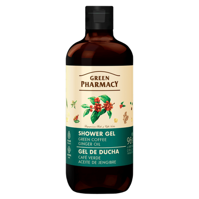 Green Pharmacy Shower Gel Green Coffee and Ginger Oil 500ml