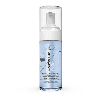Apis Mont Blanc Micellar Facial Cleansing Foam for Dry Dehydrated Skin 150ml