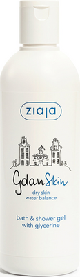 Ziaja GdanSkin Glycerin Shower and Bath Gel for Dry and Very Dry Skin 300ml