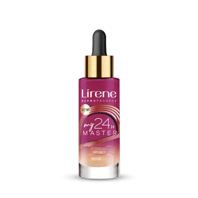 Lirene My 24H Master Covering Foundation No. 02 Beige 30ml