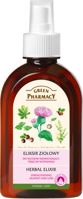 Green Pharmacy Strengthening Herbal Elixir for Weakened Hair with Tendency to Falling Out 250ml