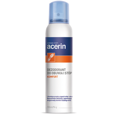 Acerin Komfort Foot and Shoe Spray 150ml