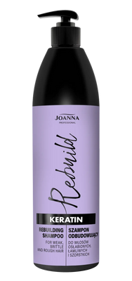 Joanna Professional Keratin Rebuilding Shampoo for Weakened and Brittle Hair 1000ml