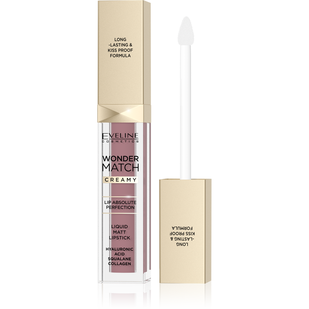 Eveline Wonder Match Matte Liquid Lipstick No. 04 A Mallow Flower  6.8ml