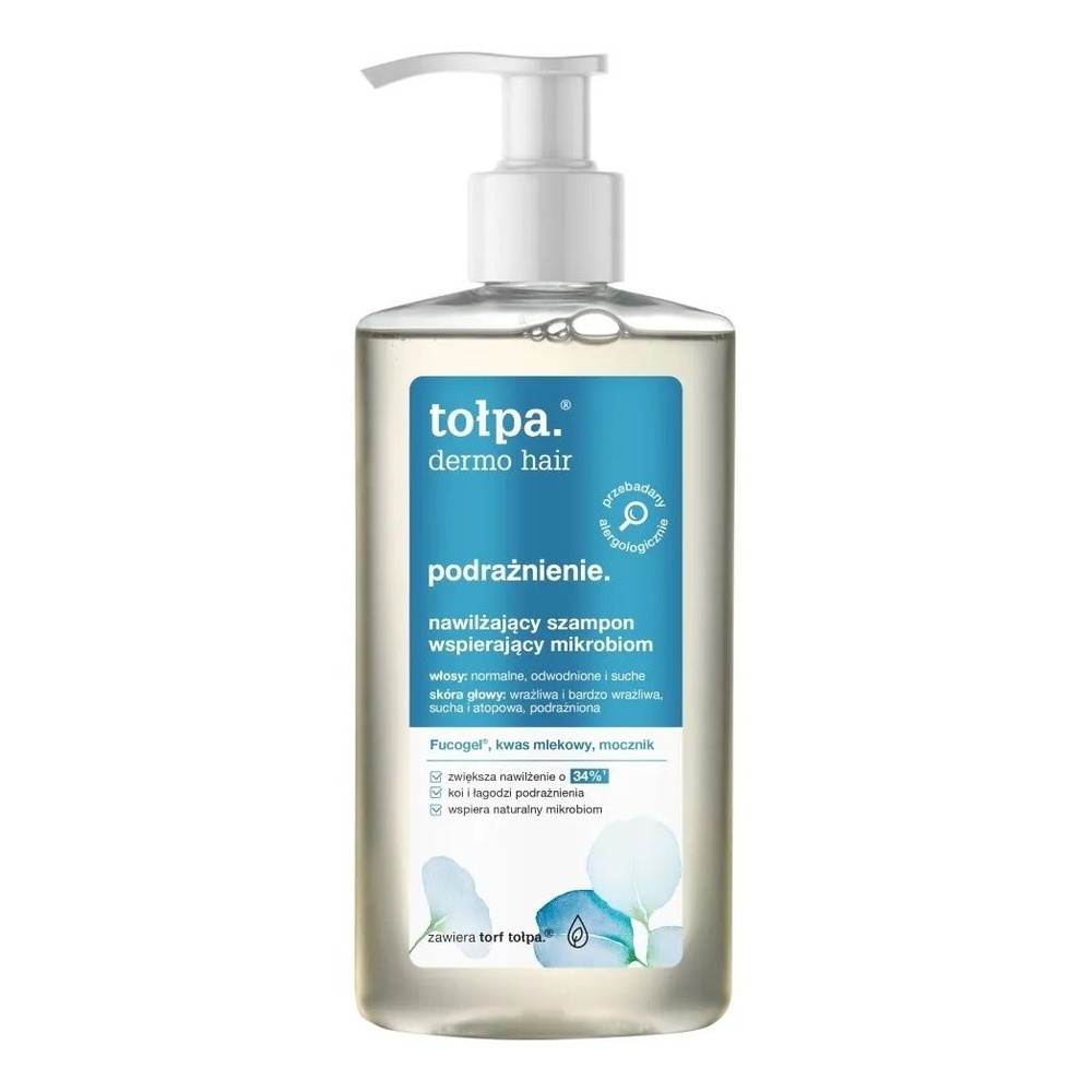 Tolpa Dermo Hair Moisturizing Shampoo for Irritated Scalp 250ml