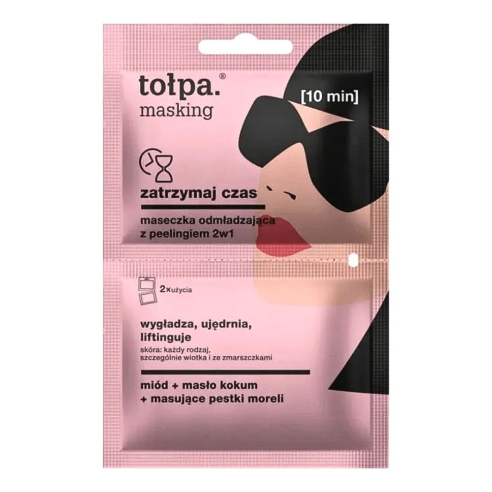 Tolpa Stop Time Rejuvenating Mask With Peeling 2in1 Smoothing 2x5ml