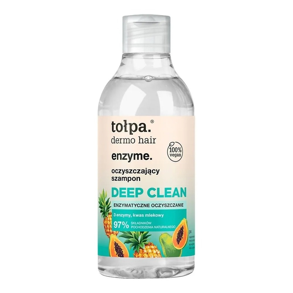 Tolpa Dermo Hair Enzyme Deep Cleansing Shampoo for Oily Or Dull Hair 300ml
