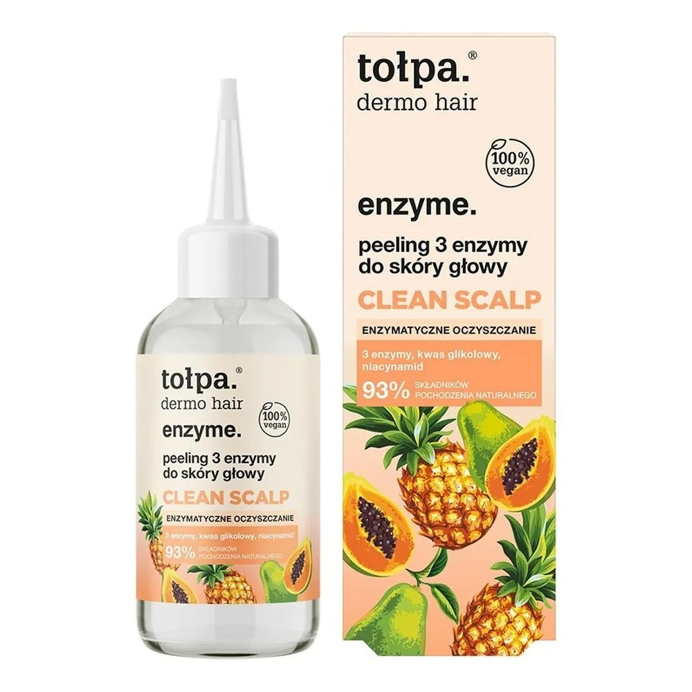 Tolpa Dermo Hair Clean Scalp Enzyme Scrub 3 Enzymes for Scalp 100ml