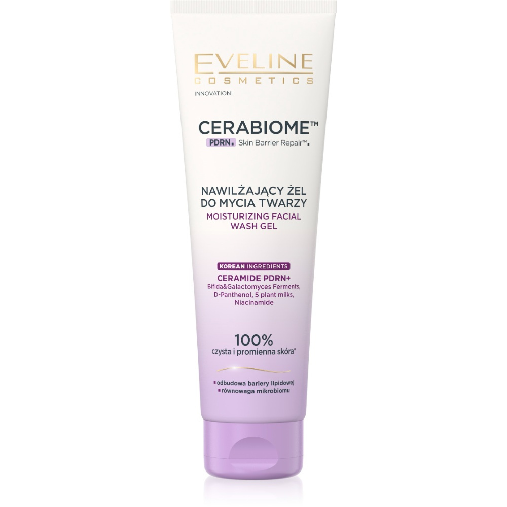 Eveline Cerabiome moisturizing facial wash gel 140 ml