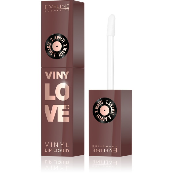 Eveline VinyLove Liquid Vinyl Lipstick with Gloss Effect No. 07 Nudy 4ml