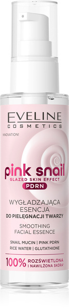Eveline Pink Snail Jelly-Slime Smoothing Facial Essence 100ml