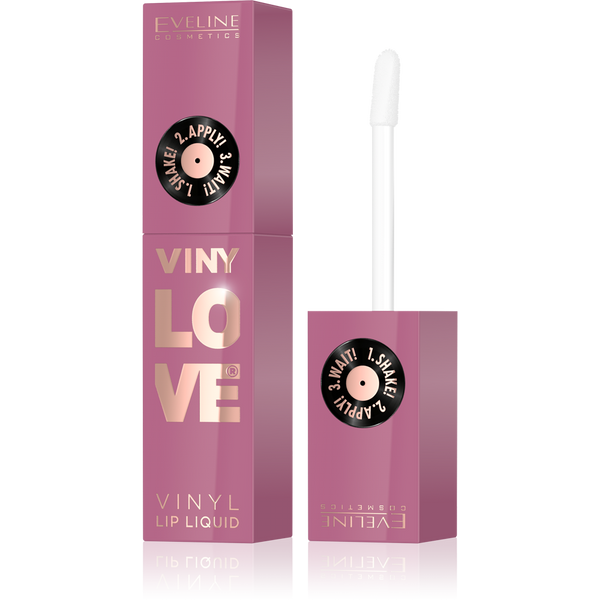 Eveline VinyLove Liquid Vinyl Lipstick with Gloss Effect No. 03 Bestie 4ml