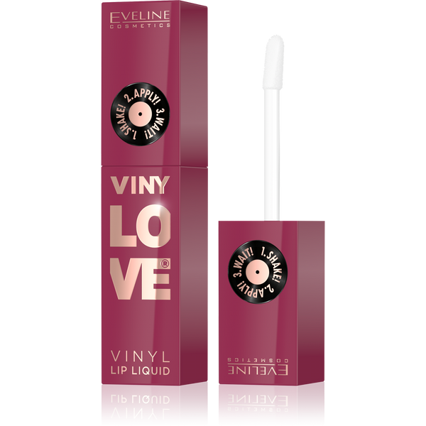 Eveline VinyLove Liquid Vinyl Lipstick with Gloss Effect No. 10 Blushy 4ml