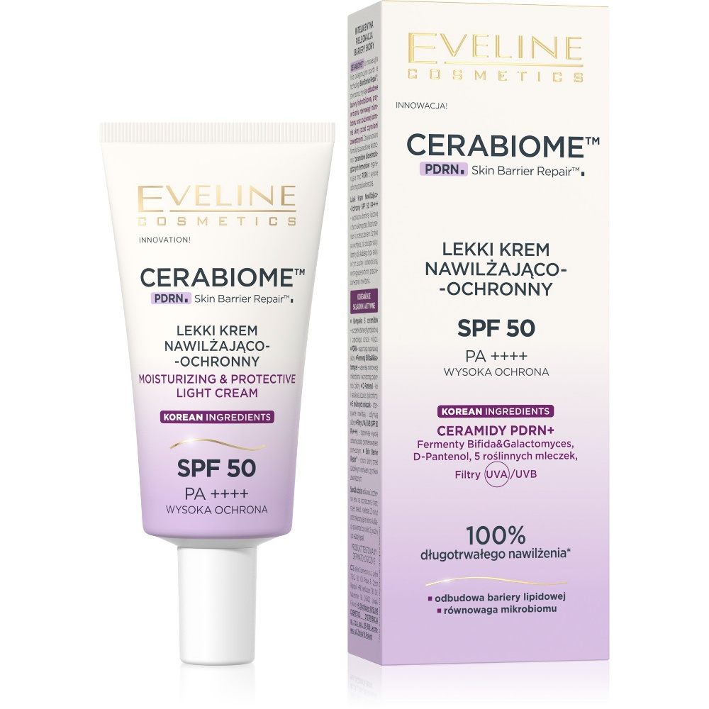 Eveline Cerabiome light moisturizing cream SPF50 30 ml