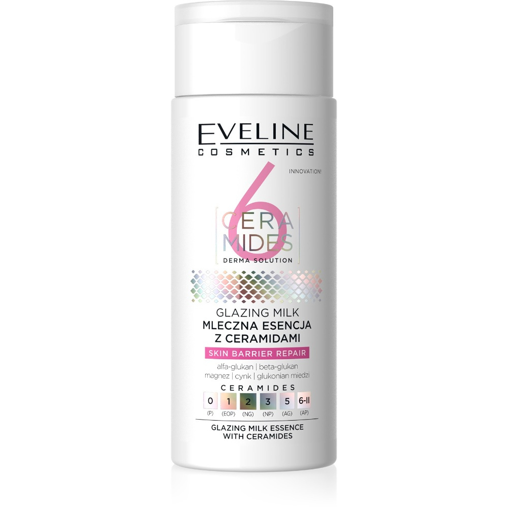 Eveline 6 Ceramides Glazing Milk essence with ceramides 150 ml