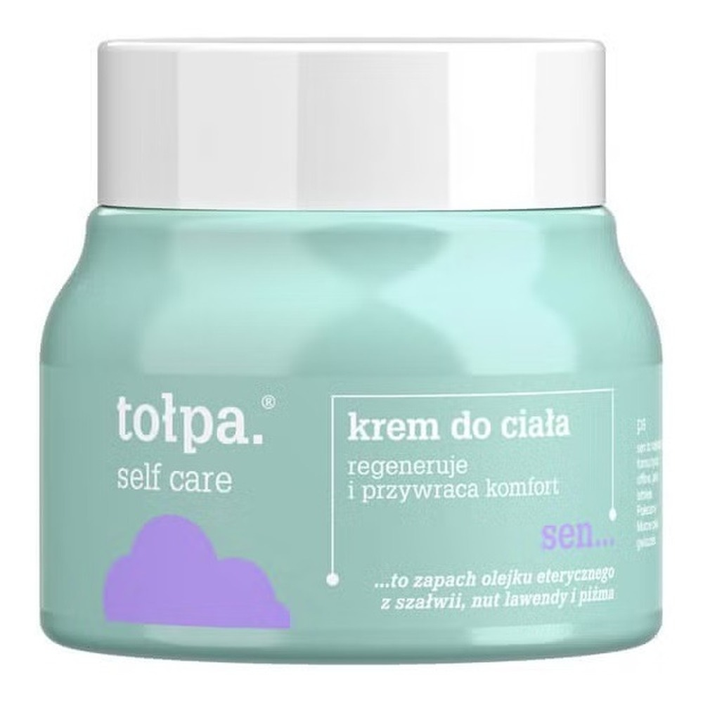 Tolpa Self Care Sleep Body Cream Nourishing Regenerating Soothing 250ml