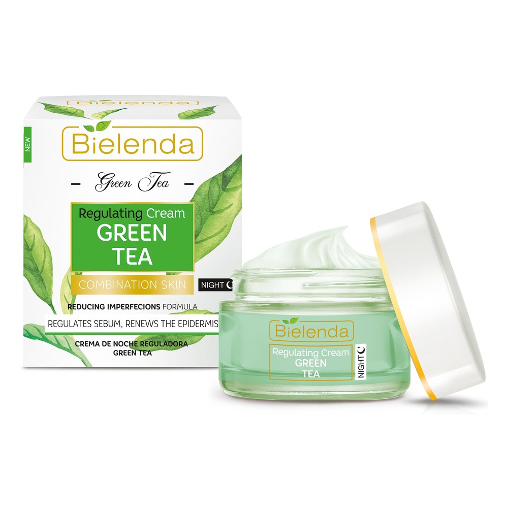 Bielenda Green Tea Regulating Night Cream for Mixed Skin 50ml
