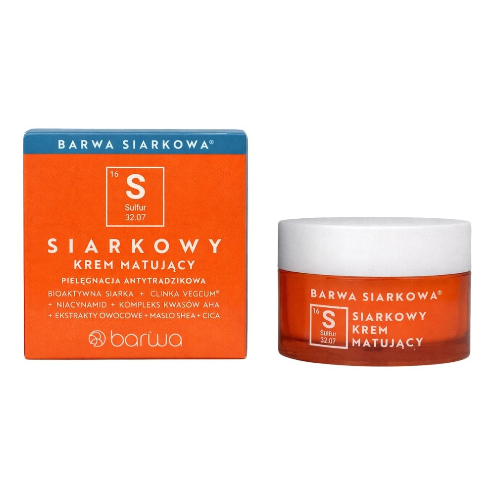 Barwa Sulfur Anti-Acne Sulfur Mattifying Cream 50ml ​