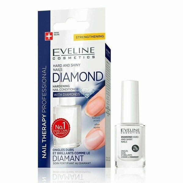 Eveline Hardening Nail Conditioner with Diamond Protects and Strengthens 12ml