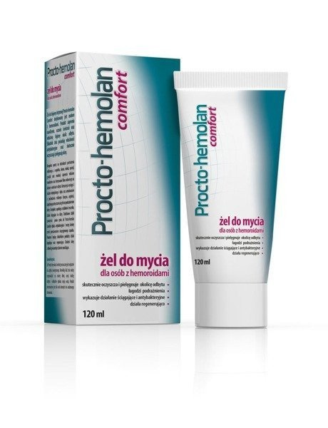 Procto Hemolan Wash Gel Alleviates Hemorrhoids And Varicose Veins 120ml