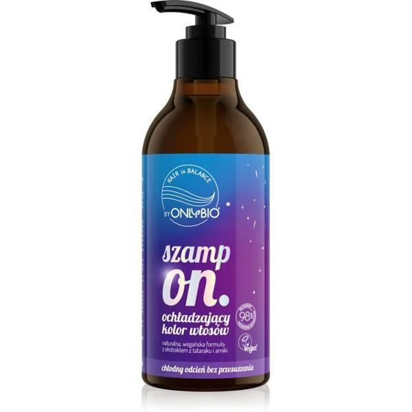 OnlyBio Hair in Balance Shampoo Cooling Hair Color Vegan 400ml