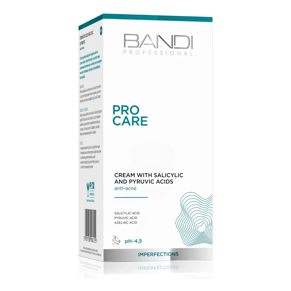 Bandi Professional Pro Care Anti-Acne Cream with Salicylic and Pyruvic Acid 50ml