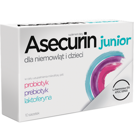 Aflofarm Asecurin Junior Powder 10 Sachets