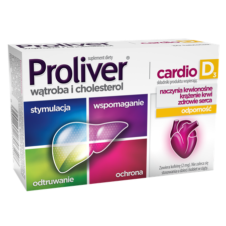 Aflofarm Proliver Cardio D3 Liver and Cholesterol 30 Tablets