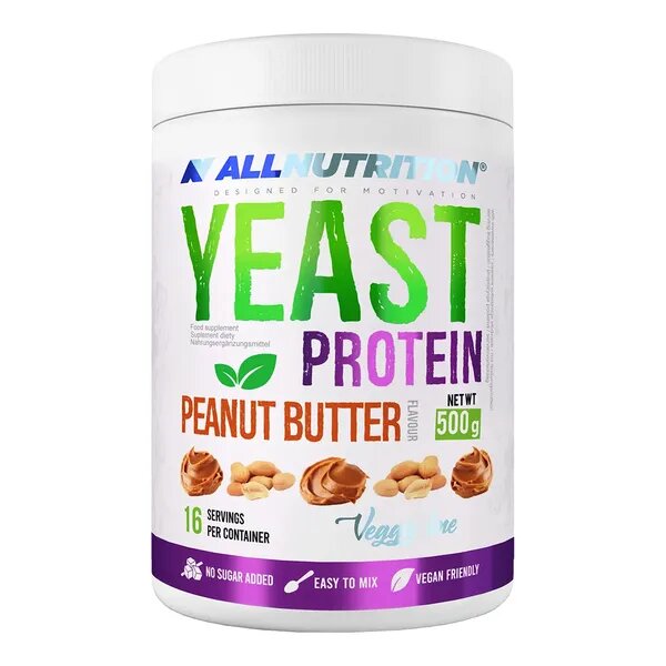 Allnutrition Yeast Protein Supplement Peanut Butter 500g