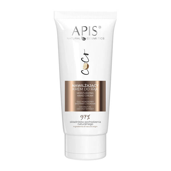 Apis Moisturizing Hand Cream with Coconut Oil and Coconut Extract 50ml