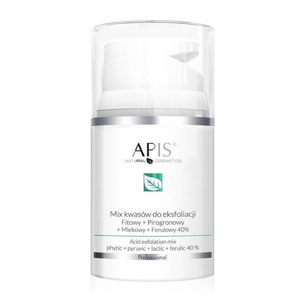 Apis Professional 40% Acid Exfoliating Blend Phytic Ferulic Lactic-Pyruvic Acid 50ml