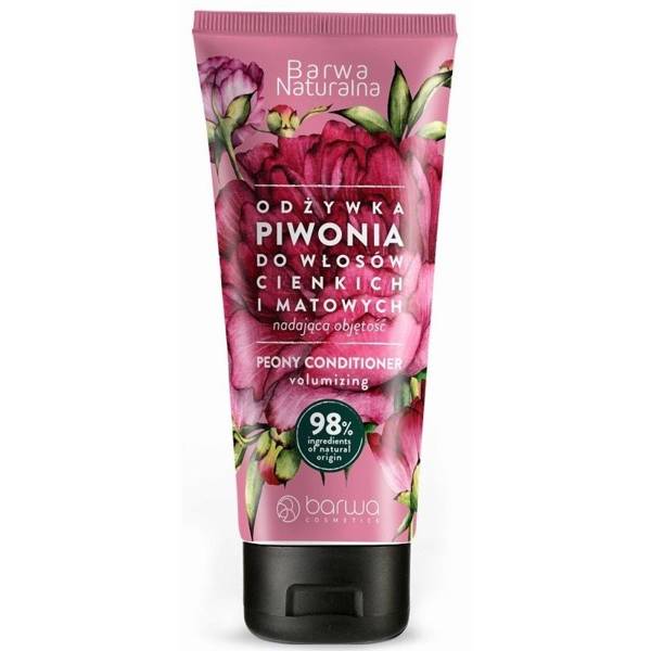 Barwa Natural Peony Volumizing Hair Conditioner for Thin and Dull Hair 200ml