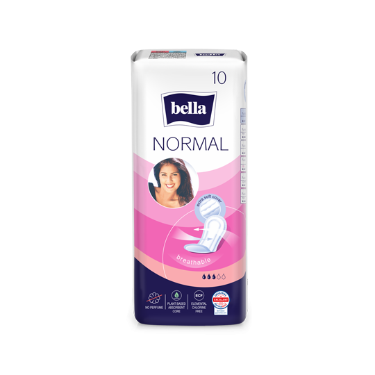 Bella Normal Sanitary Pads 10 Pieces