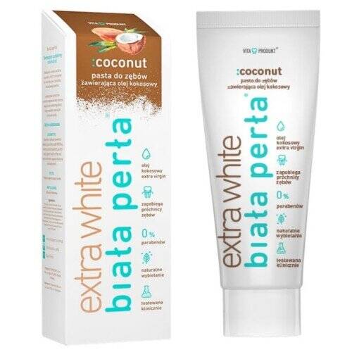 Biała Perła Whitening Toothpaste Coconut 75ml