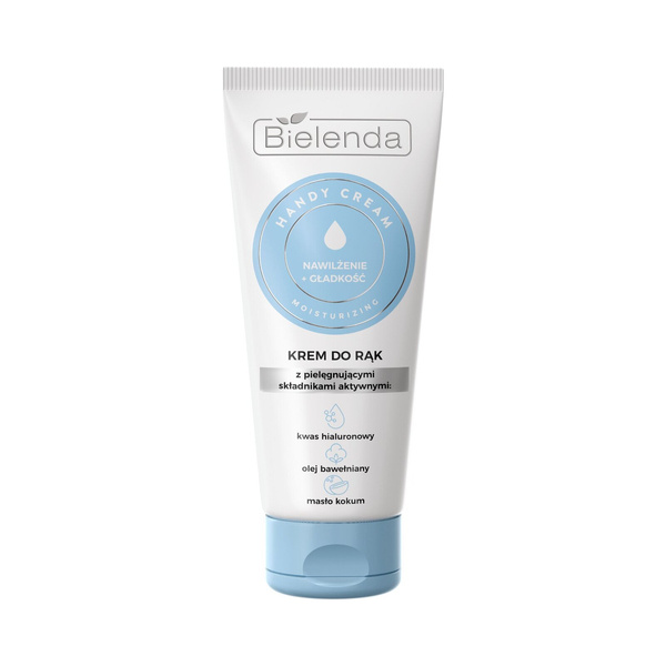 Bielenda Moisturizing Hand Cream with Hyaluronic Acid Cottonseed Oil and Kokum Butter 50ml