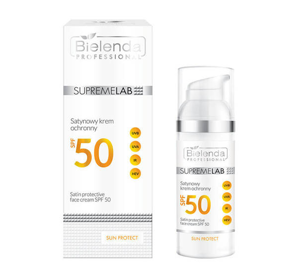 Bielenda Professional Supremelab Satin Protective Face Cream SPF 50 50ml