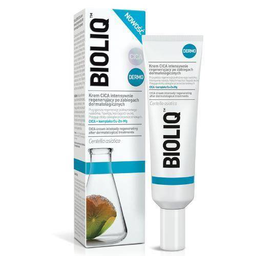 Bioliq Dermo Intensively Regenerating Cica Cream after Dermatological Treatments for Irritated Skin 30ml Best Before 31.10.24