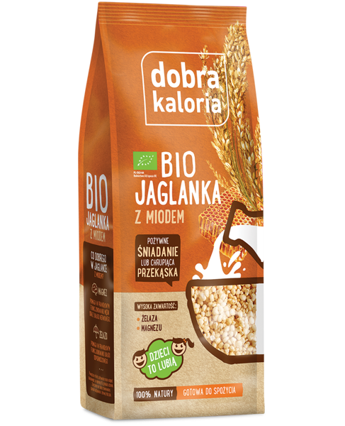 Dobra Kaloria Bio Puffed Millet with Honey and High Iron Magnesium Content 120g