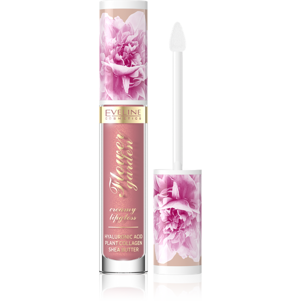 Eveline Flower Garden Creamy Lip Gloss No.02 Sweet Daisy Vegan 4.5ml