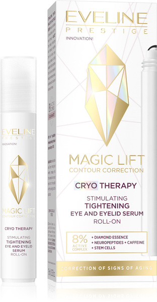 Eveline Magic Lift Stimulating Tightening Serum for Eyes and Eyelids in Roll-On 15ml