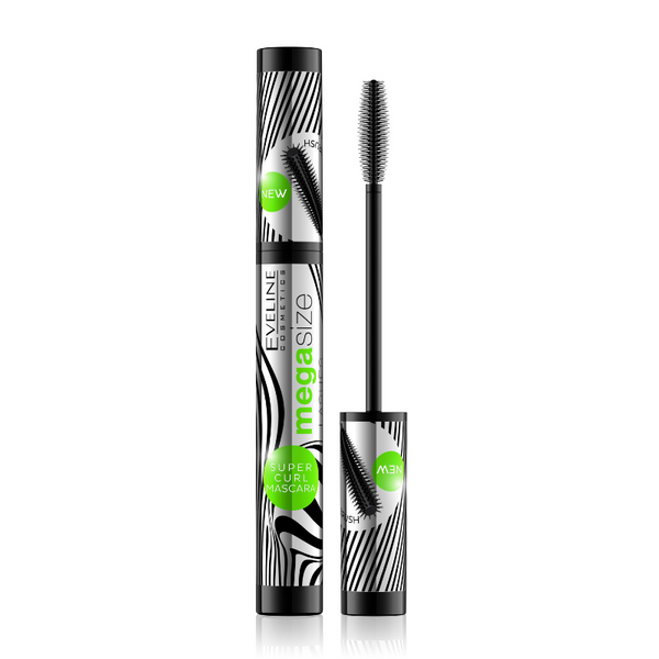 Eveline Mega Size Lashes Super Curl Mascara Extending and Curling 10ml