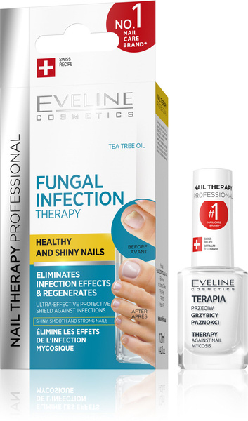 Eveline Nail Therapy Problematic Toe Nails Treatment Nourishes and Protects 12ml