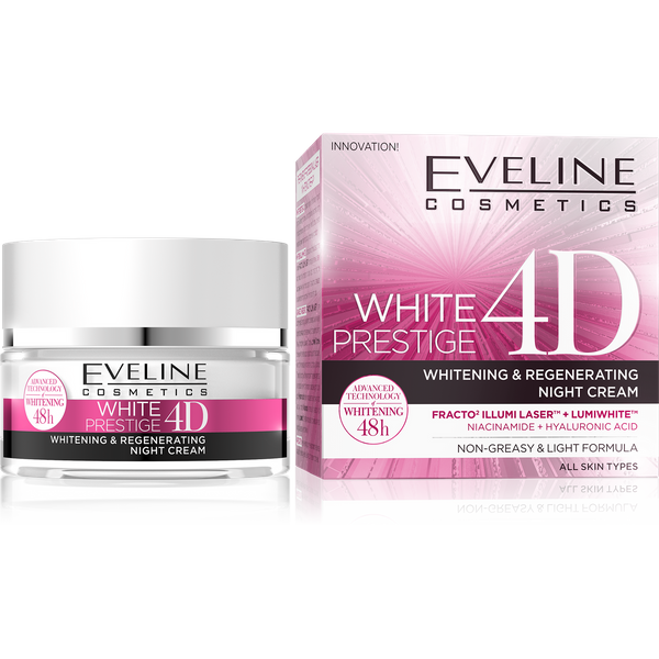 Eveline White Prestige 4D Intensive Whitening Night Cream 50ml