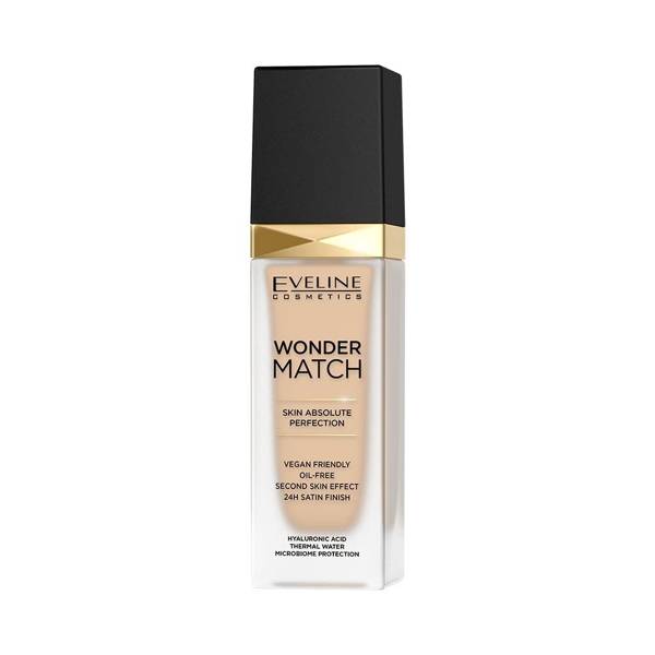 Eveline Wonder Match Foundation Light Wanilla No 10 30ml